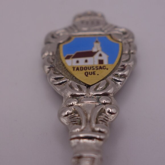 Tadoussac Quebec Silver Plated Japan Souvenir Spoon - Picture 6 of 15